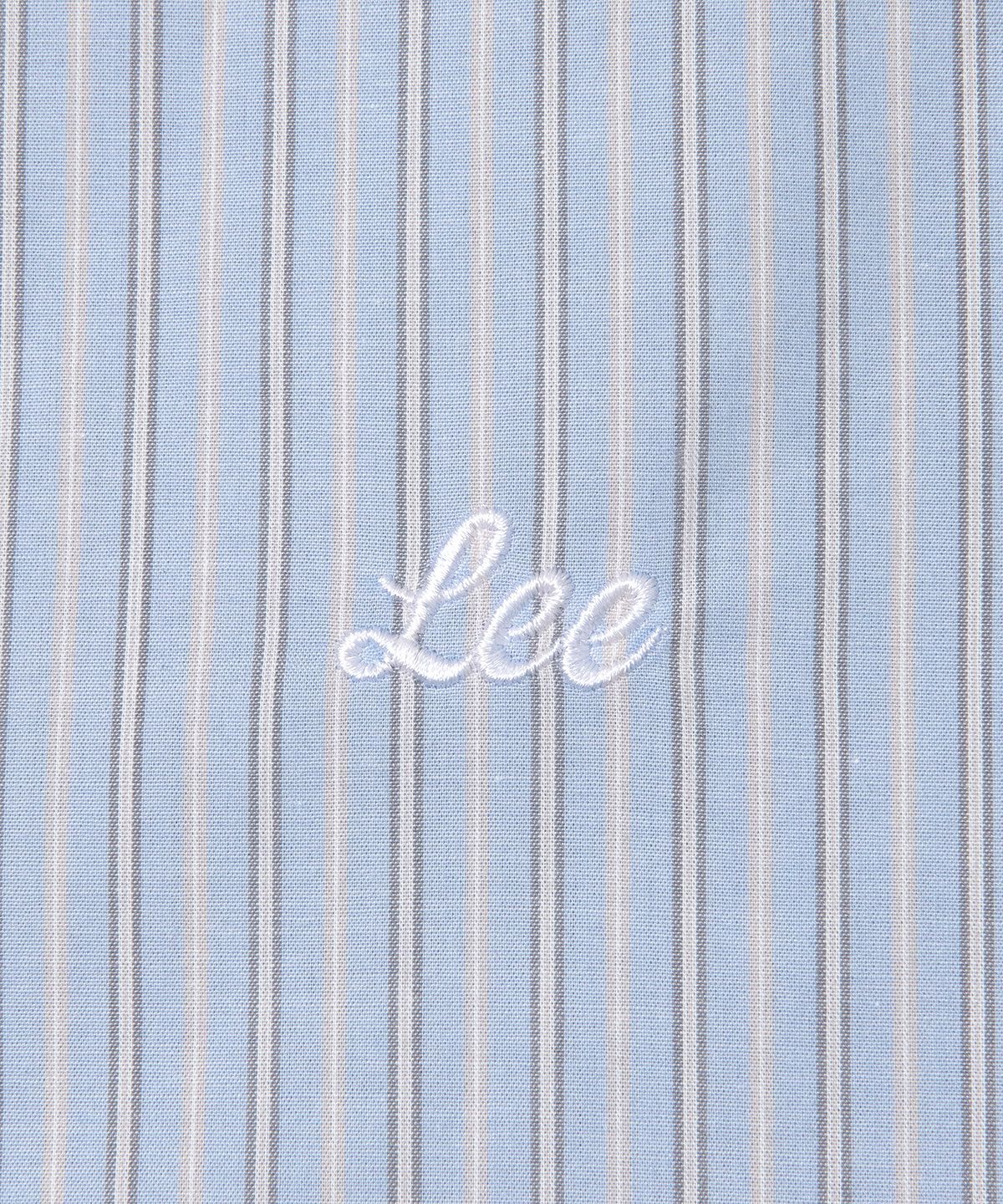 리(LEE) 우먼 릴랙스드 반팔 셔츠 블루