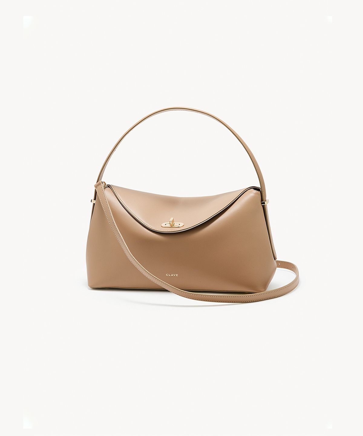 끌라베(CLAVE) 니콜 베이지 토트백 (NICOLE Beige Tote Bag)