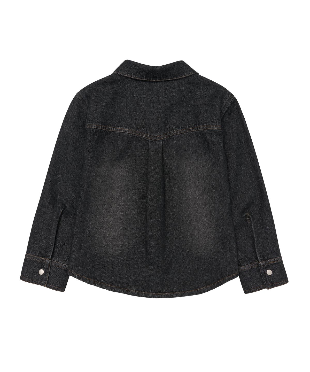 아메스 월드와이드(AMES-WORLDWIDE) 3/4 SLEEVE DENIM SHIRTS BLACK