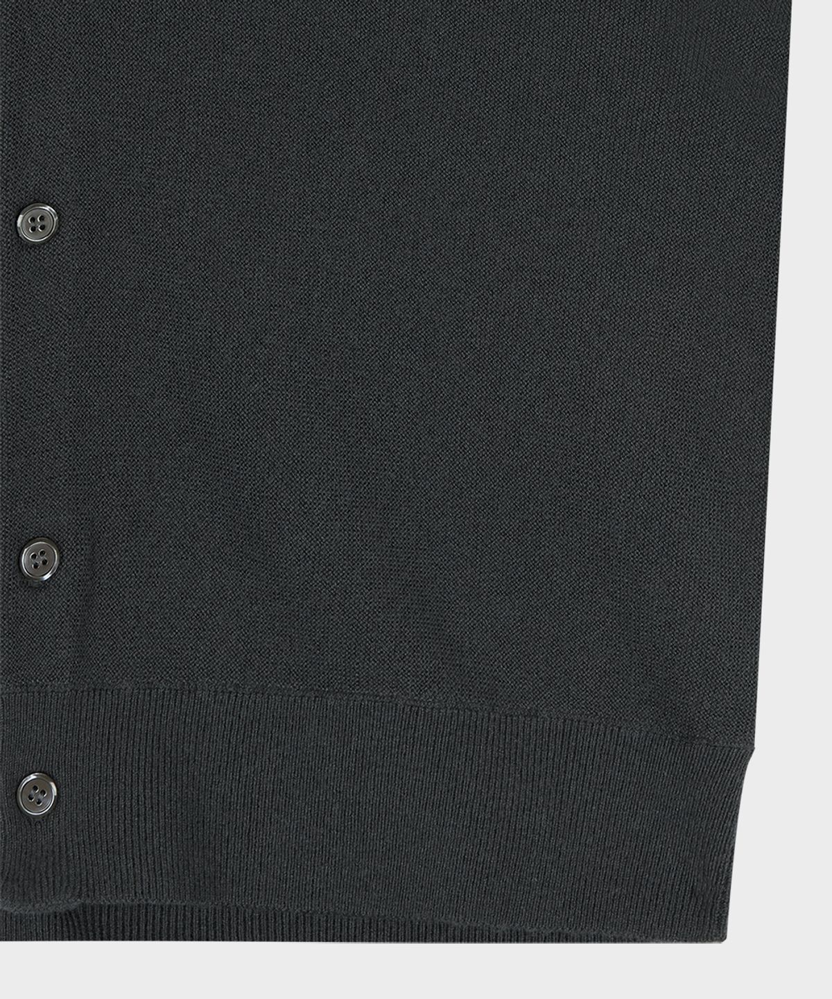 테일던(TAILDERN) Wool Cashmere V-neck Cardigan Grey