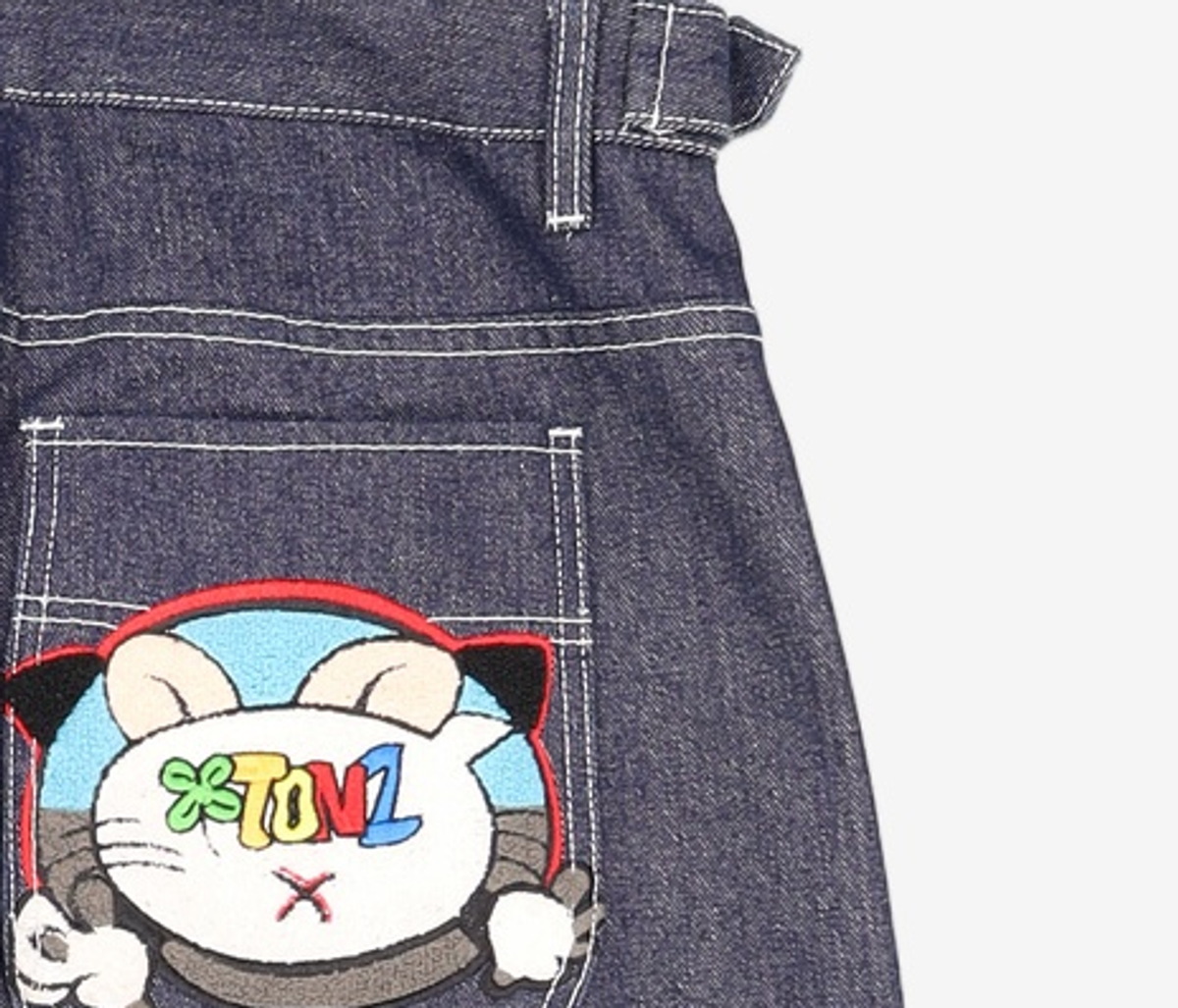 엑스톤즈(XTONZ) 청/데님 팬츠 35