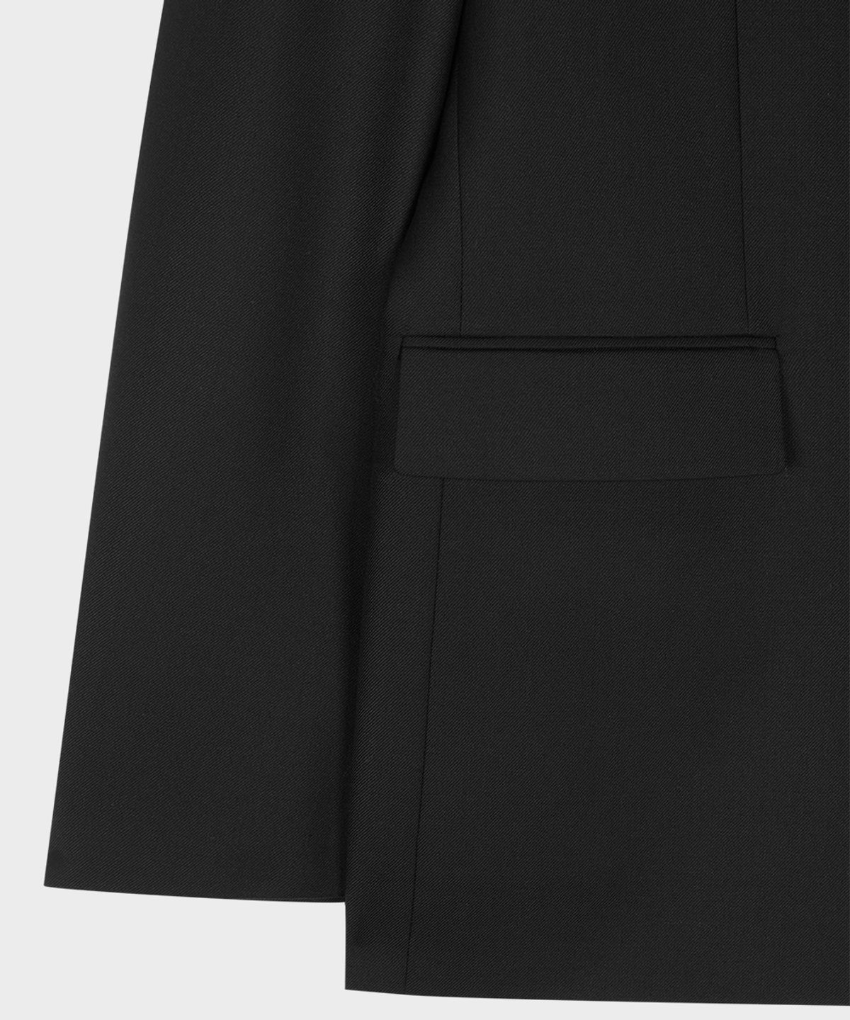 테일던(TAILDERN) 3 Button Tailored Jacket Black