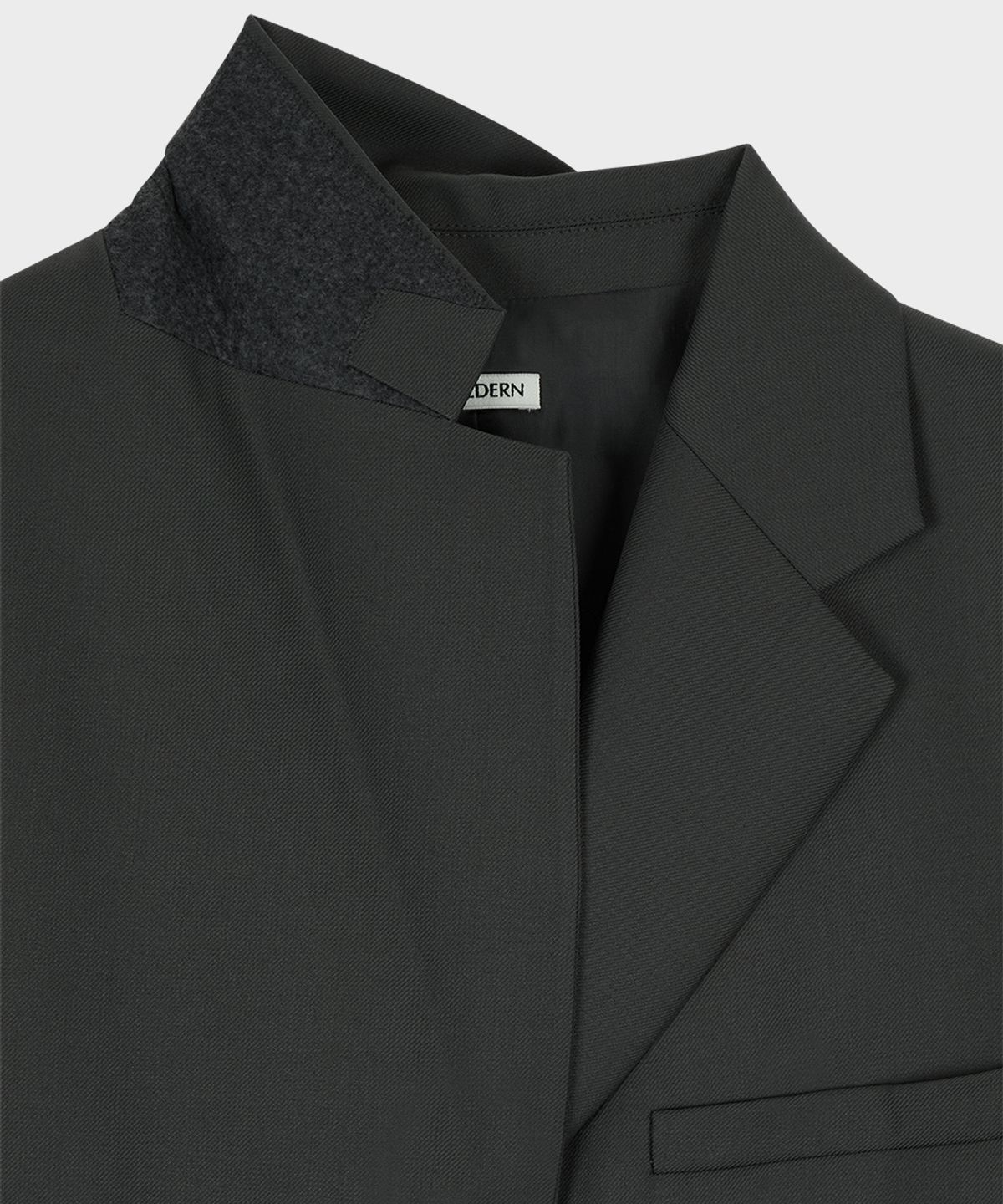 테일던(TAILDERN) 3 Button Tailored Jacket Grey