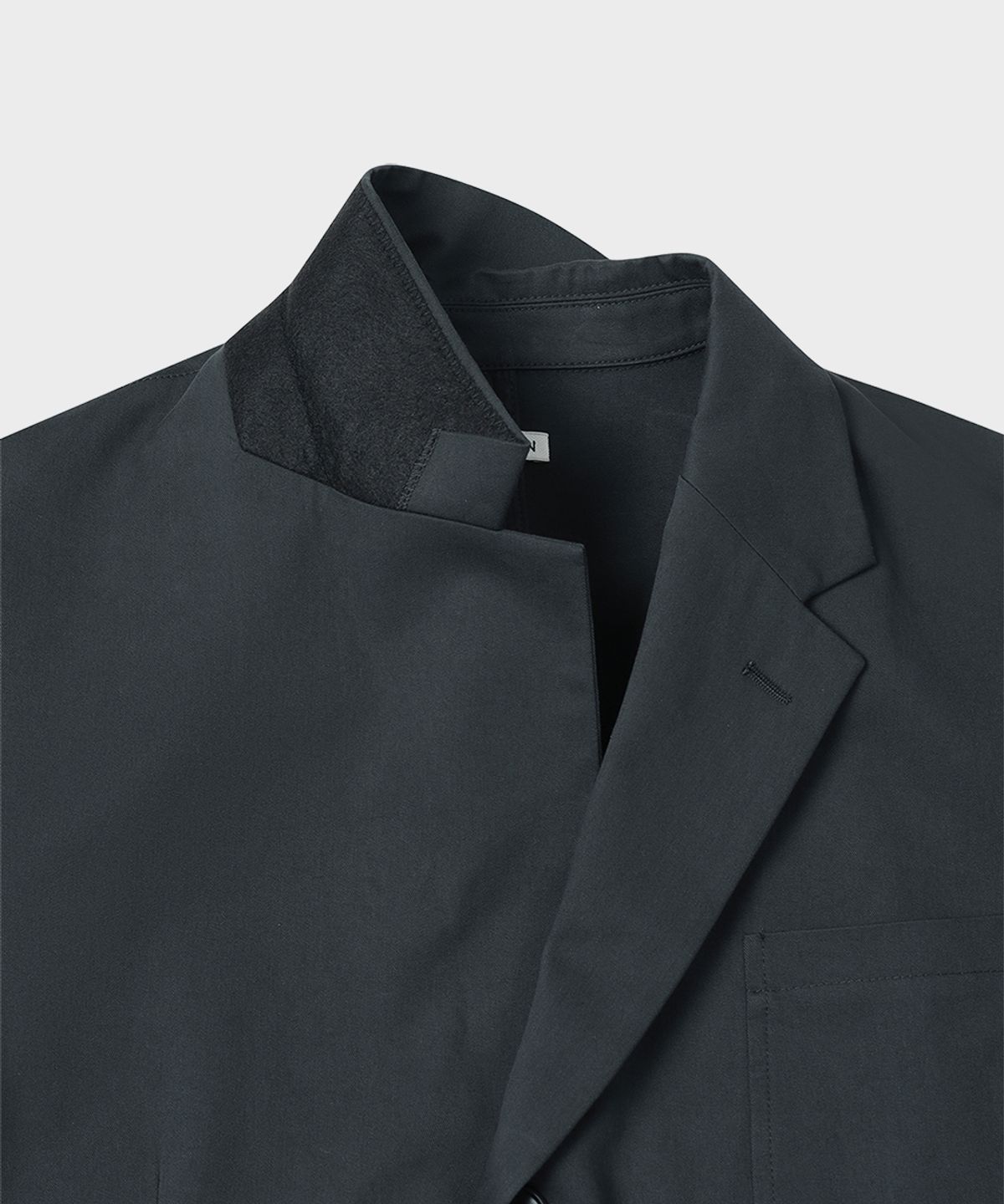 테일던(TAILDERN) Light Weight cotton Tailored Jacket Charcoal