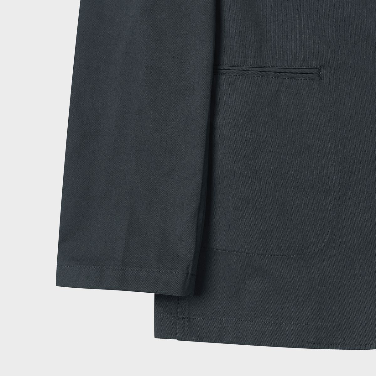 테일던(TAILDERN) Light Weight cotton Tailored Jacket Charcoal