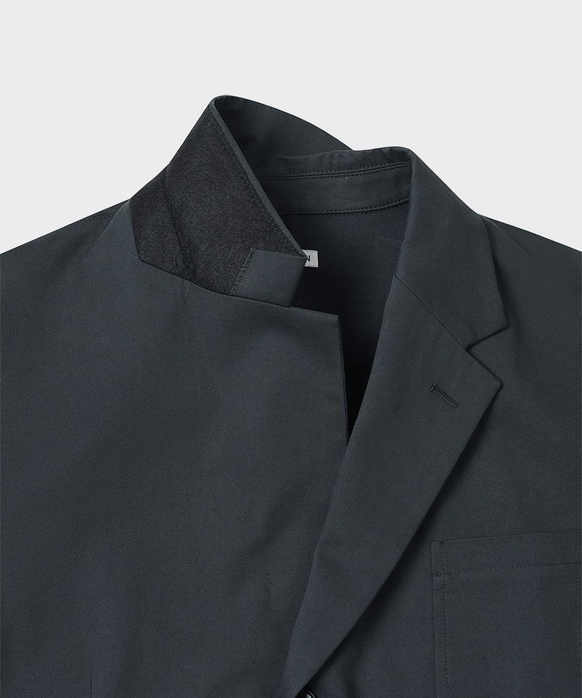 테일던(TAILDERN) Light Weight cotton Tailored Jacket Charcoal