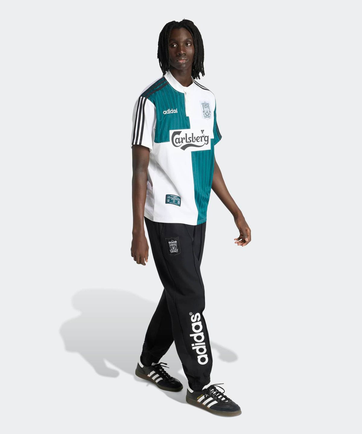 아디다스(ADIDAS) 리버풀 FC 어웨이 저지 95 - 화이트:그린 / KA8093