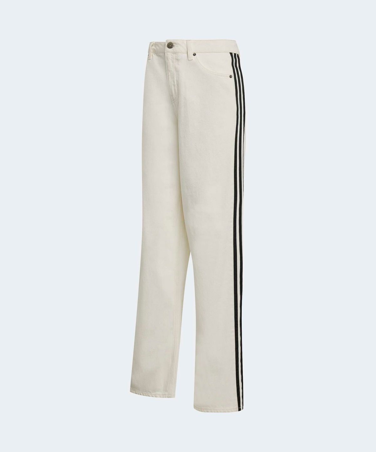 아디다스(ADIDAS) 파이어버드 트랙 팬츠 데님 - 화이트 / KD2895