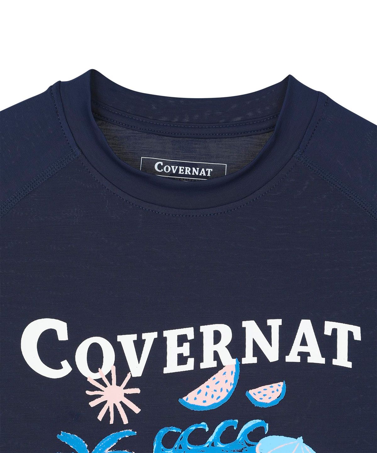 커버낫 키즈(COVERNAT KIDS) 아일랜드써머 래쉬가드 롱슬리브 네이비 CK2602RG61NA