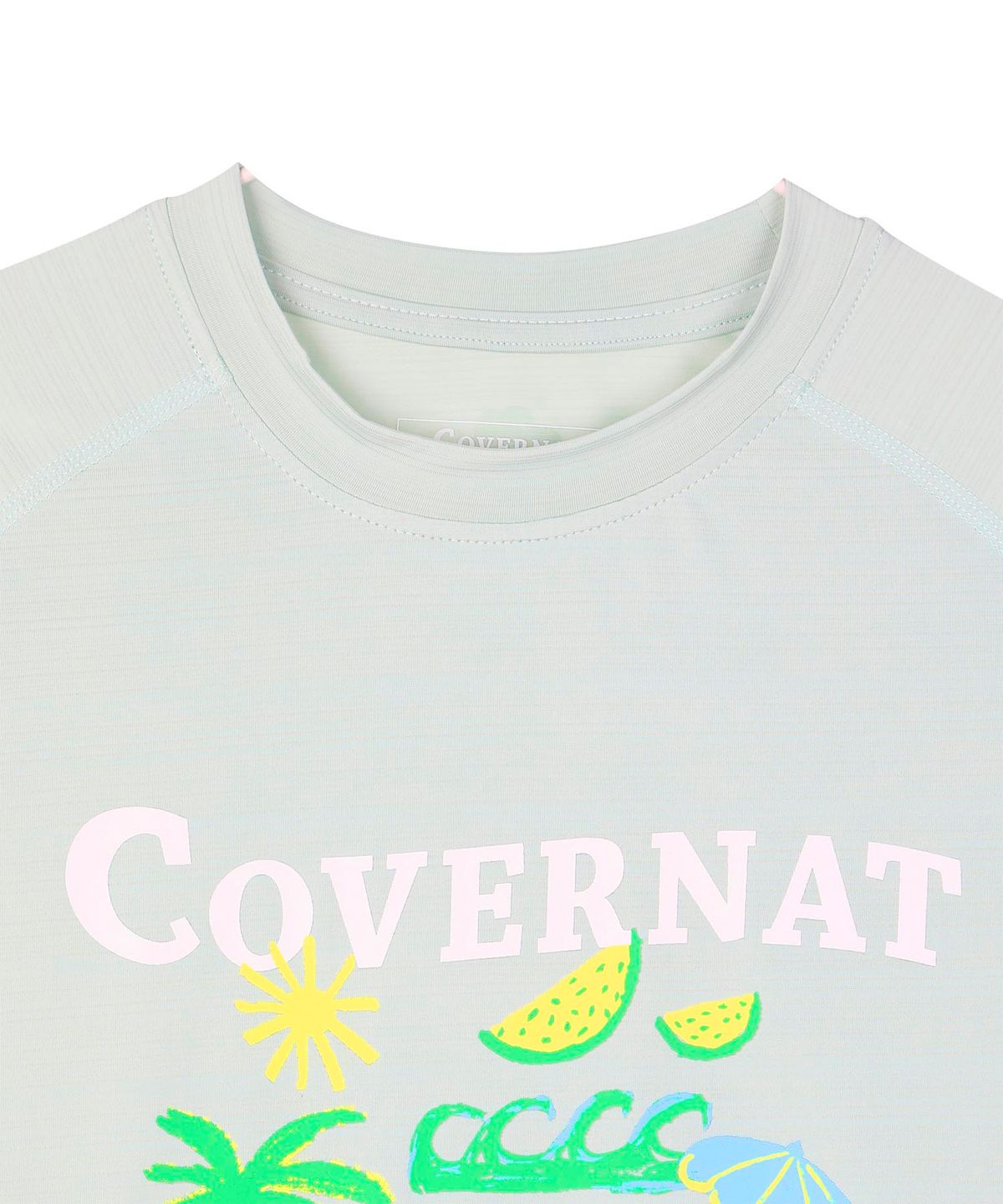 커버낫 키즈(COVERNAT KIDS) 아일랜드써머 래쉬가드 롱슬리브 민트 CK2602RG61MI