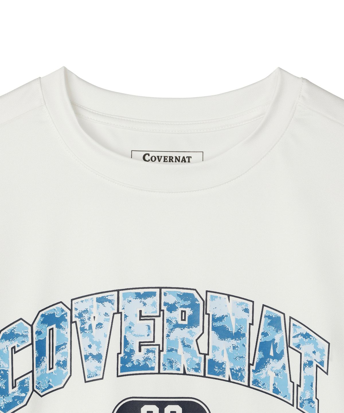 커버낫 키즈(COVERNAT KIDS) 패턴 아치로고 래쉬가드 아이보리 CK2602RG02IV