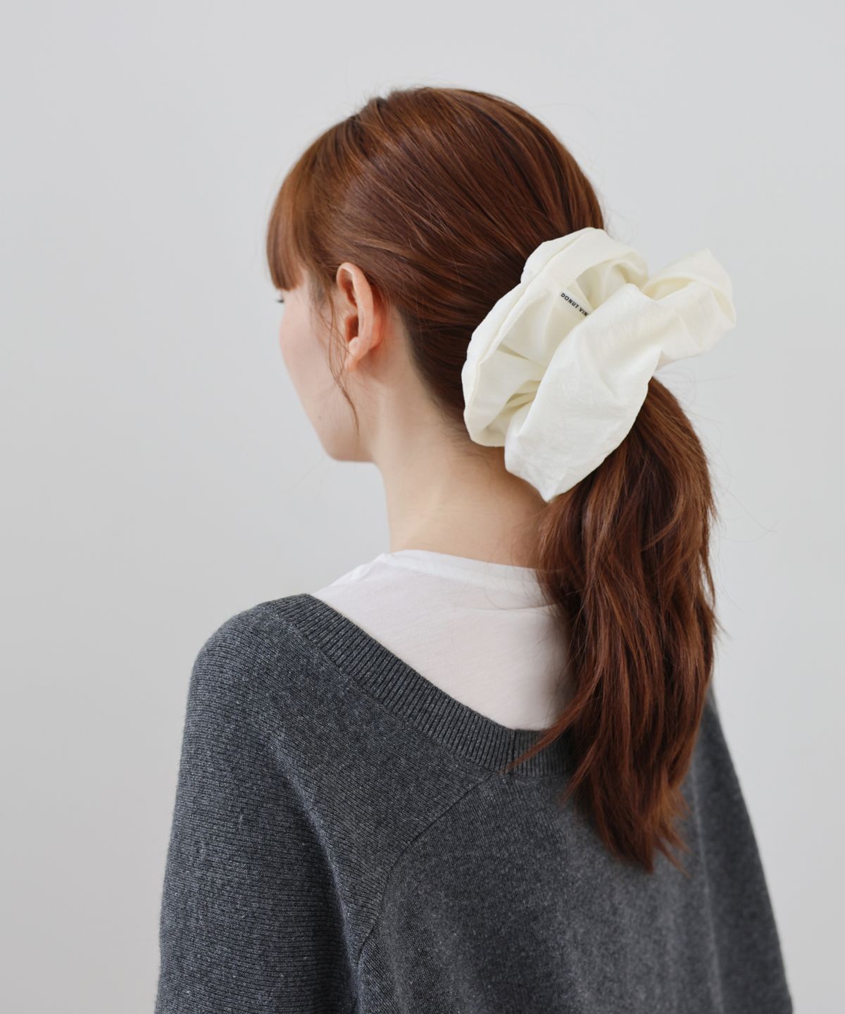 도넛바이닐샵(DONUTVINYLSHOP) puff scrunchie (3colors)