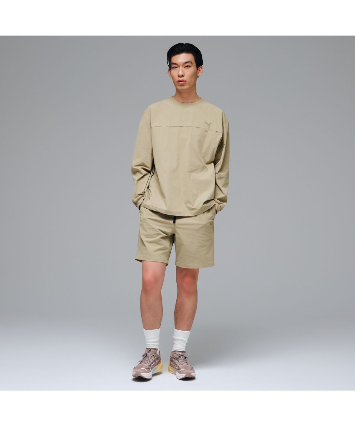 푸마(PUMA) 남성 프리미엄 베이직 우븐 쇼츠 M Premium Basic Woven Shorts (52976402)