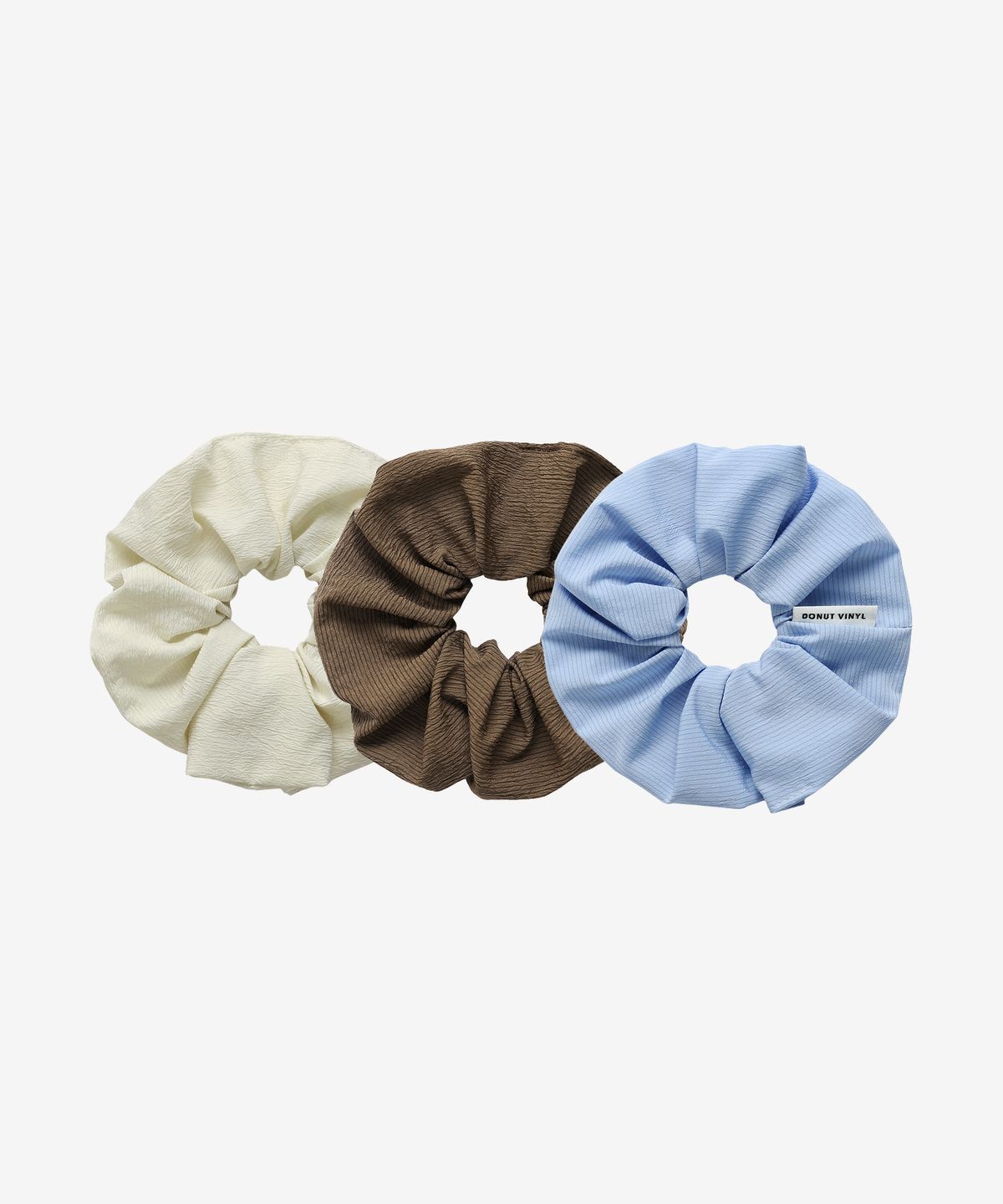 도넛바이닐샵(DONUTVINYLSHOP) breeze scrunchie (3colors)
