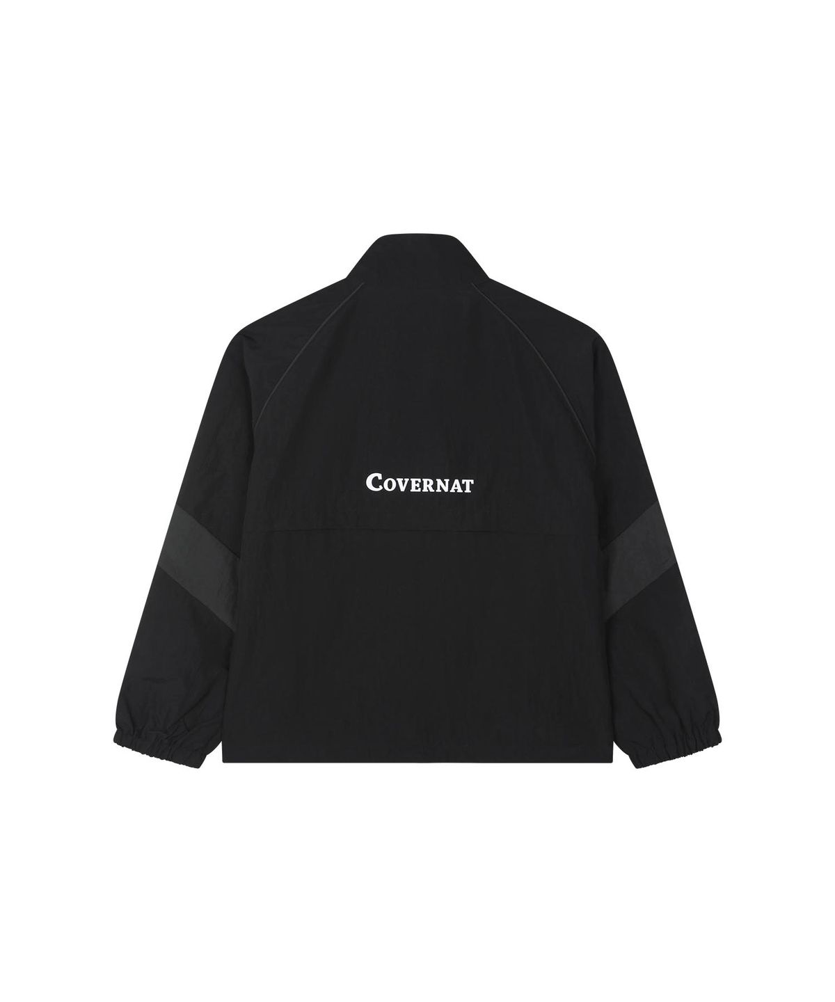 커버낫 키즈(COVERNAT KIDS) 쿠퍼로고 컬러블록 바람막이 블랙 CK2602JK52BK