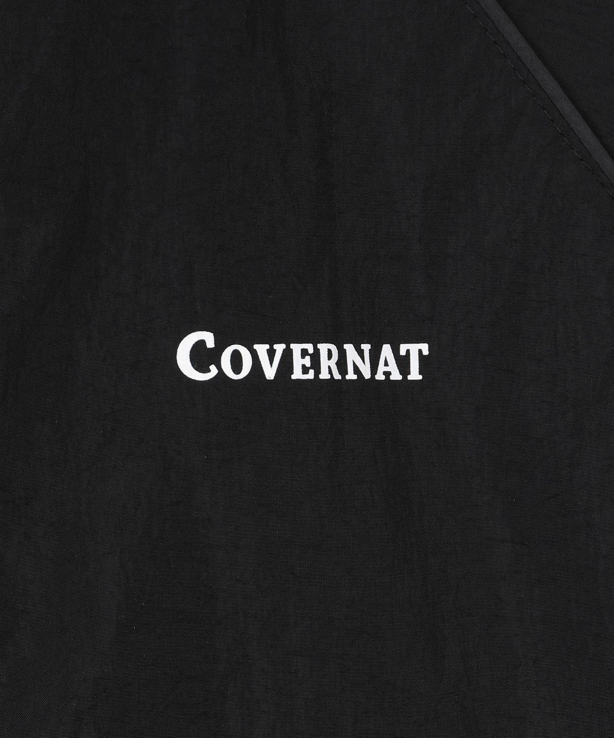 커버낫 키즈(COVERNAT KIDS) 쿠퍼로고 컬러블록 바람막이 블랙 CK2602JK52BK