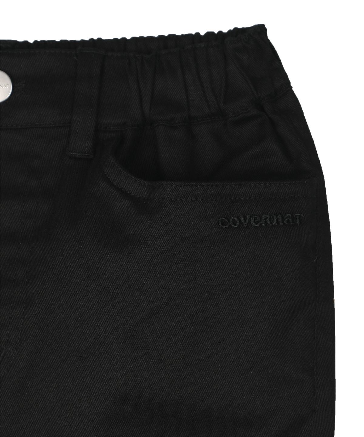 커버낫 키즈(COVERNAT KIDS) 5부 카프리 팬츠 블랙 CK2602PT85BK