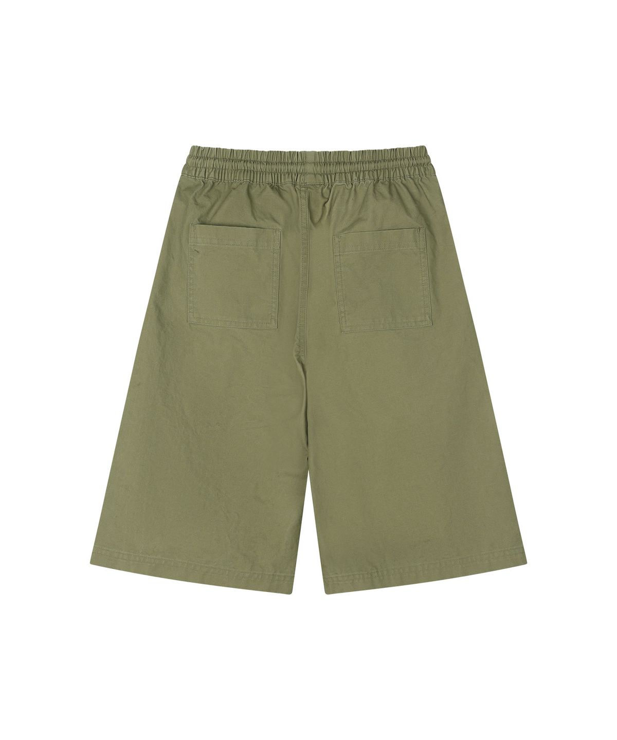 커버낫 키즈(COVERNAT KIDS) 워드마크 버뮤다 우븐팬츠 올리브 CK2602SO23OL