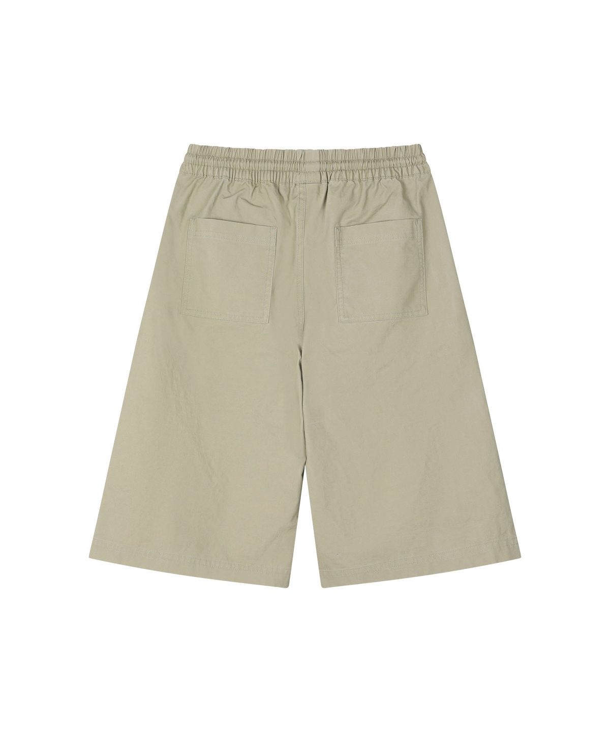 커버낫 키즈(COVERNAT KIDS) 워드마크 버뮤다 우븐팬츠 베이지 CK2602SO23BE