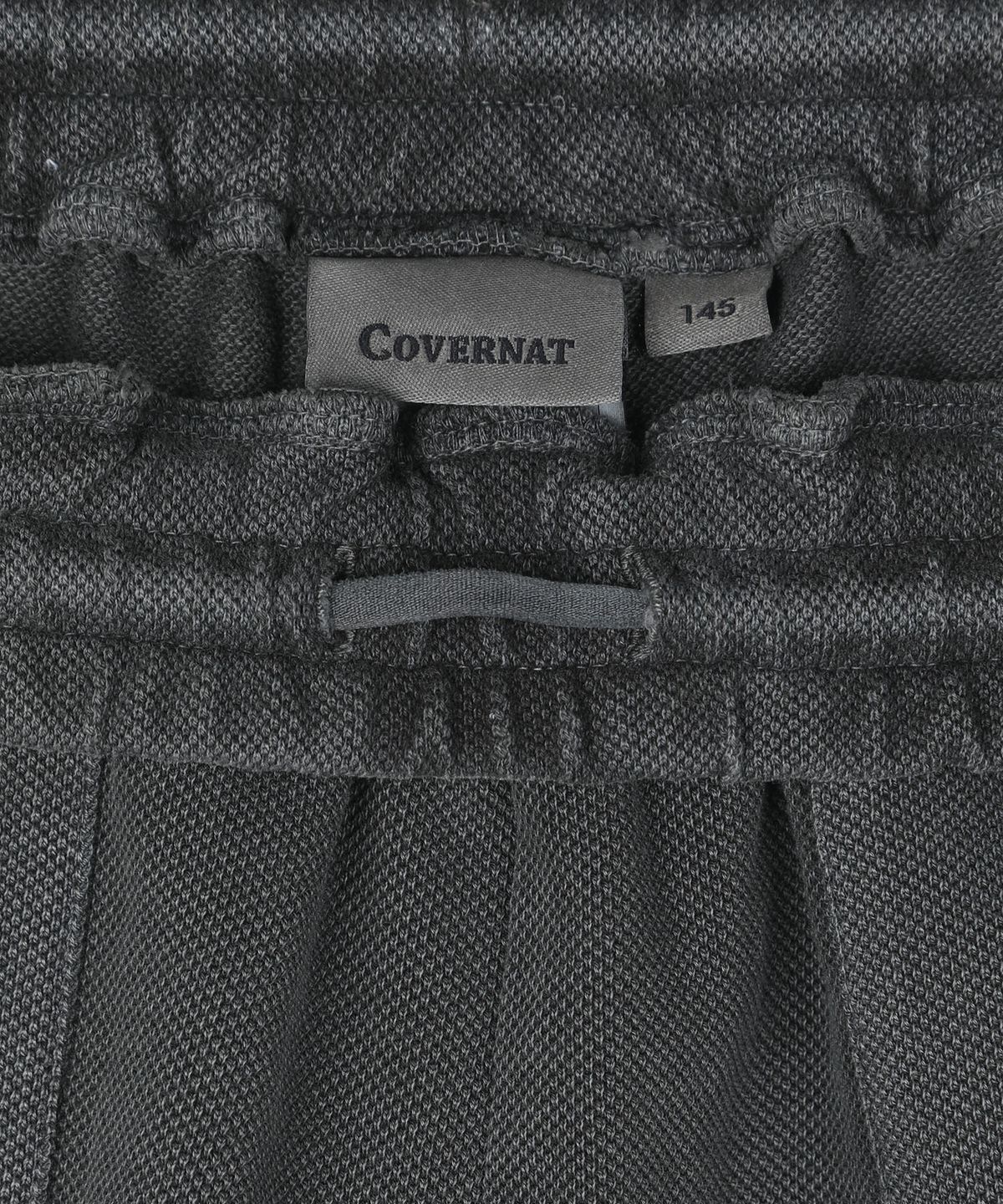커버낫 키즈(COVERNAT KIDS) C로고 빅포켓 스웻팬츠 차콜 CK2602JS44CH