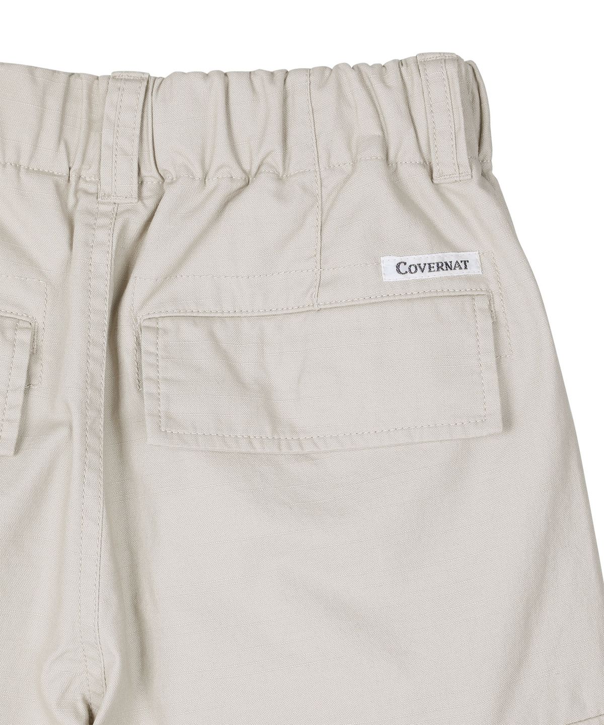 커버낫 키즈(COVERNAT KIDS) 카고 버뮤다 우븐팬츠 베이지 CK2602SO43BE