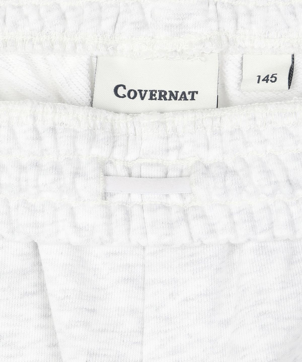 커버낫 키즈(COVERNAT KIDS) 워드마크 카고 버뮤다 스웻팬츠 헤더 그레이 CK2602JS10HG