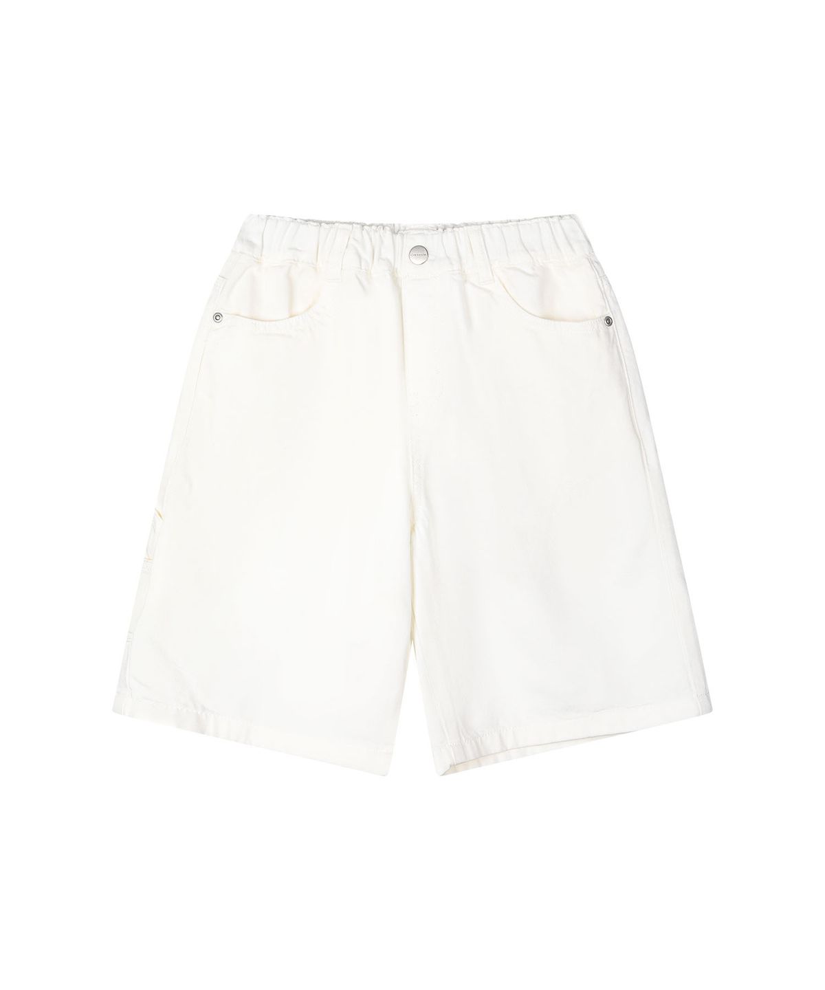 커버낫 키즈(COVERNAT KIDS) 카펜더 5부 데님쇼츠 화이트 CK2602IS41WH