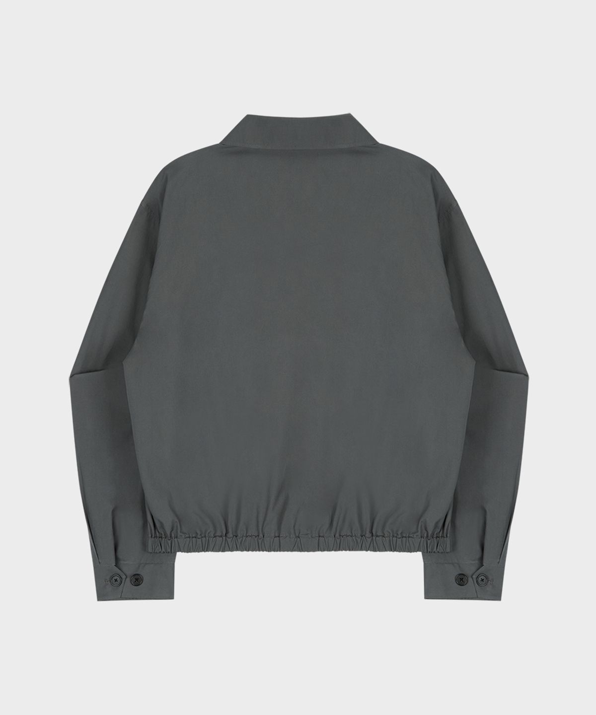 테일던(TAILDERN) High Density Cotton Harrington Jacket Grey
