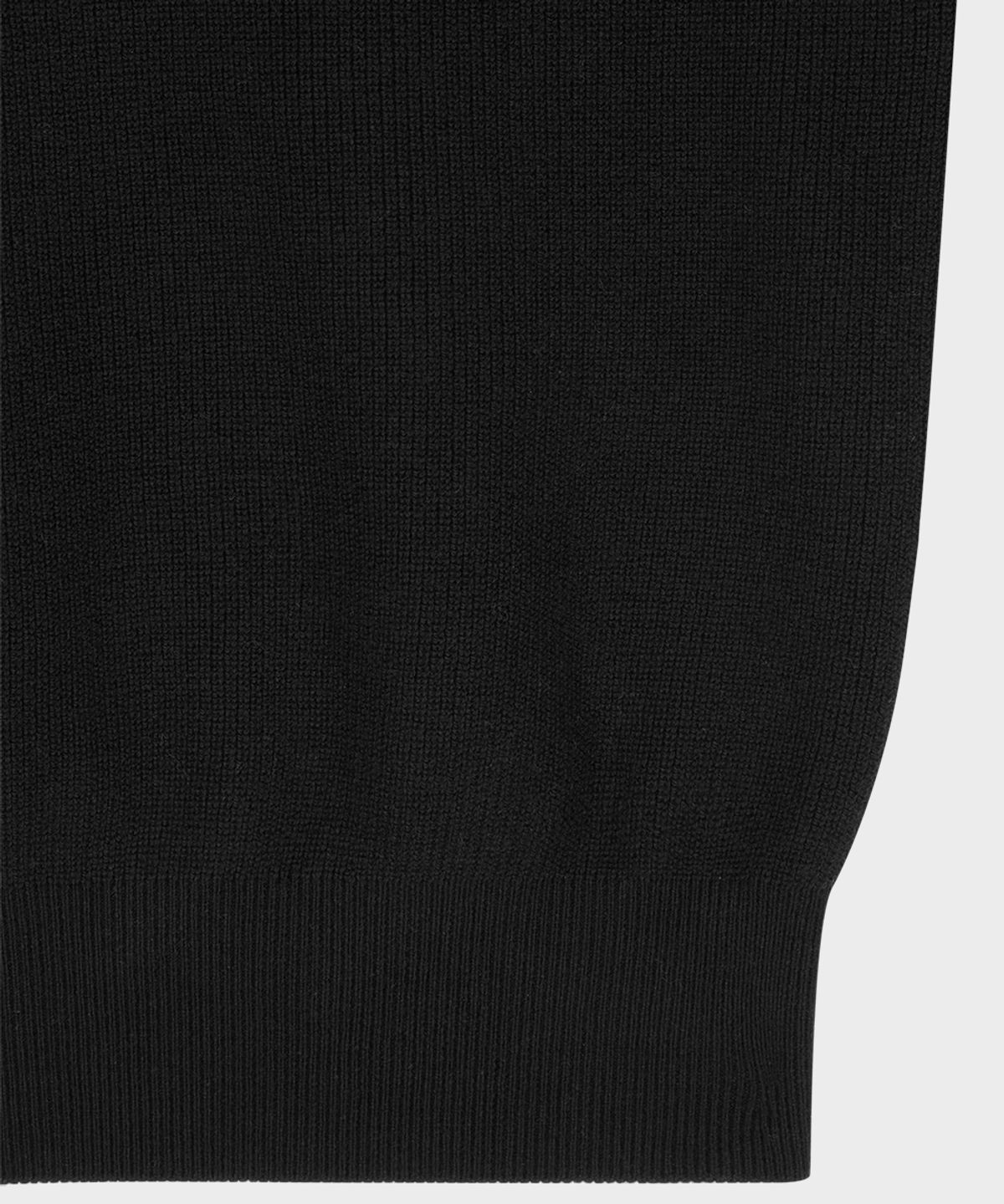 테일던(TAILDERN) Cotton Cashmere Crewneck Sweater Black