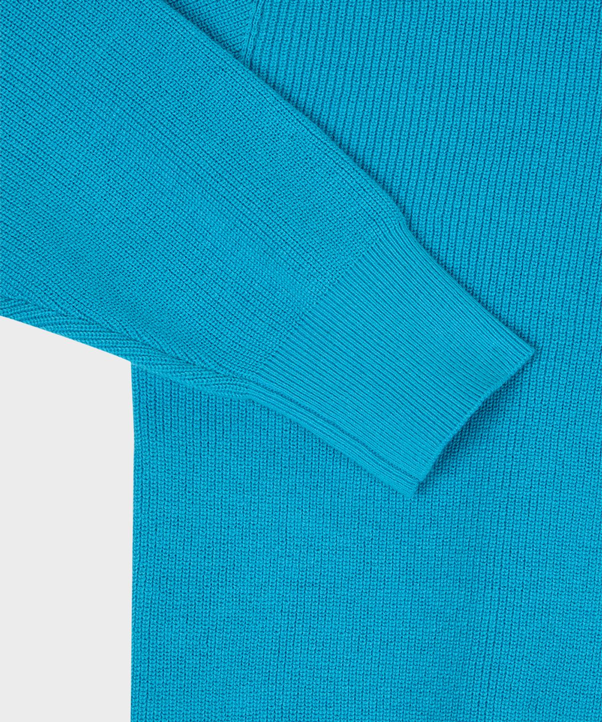테일던(TAILDERN) Cotton Cashmere Crewneck Sweater Blue