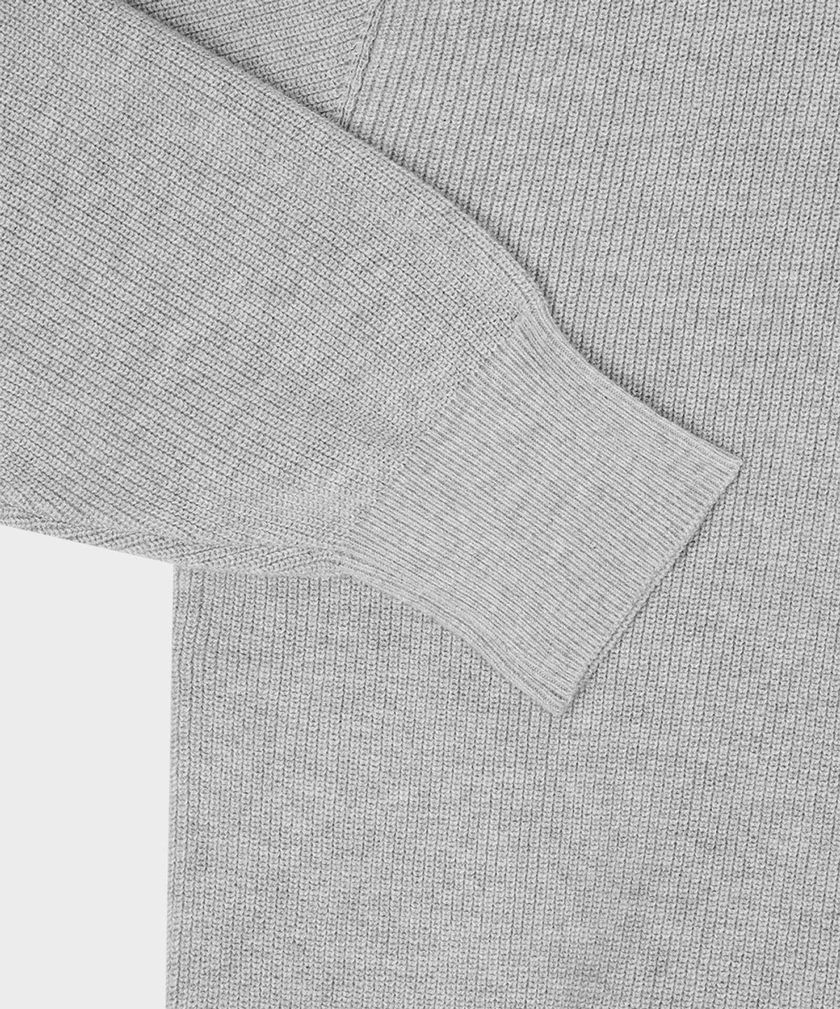 테일던(TAILDERN) Cotton Cashmere Crewneck Sweater Melange