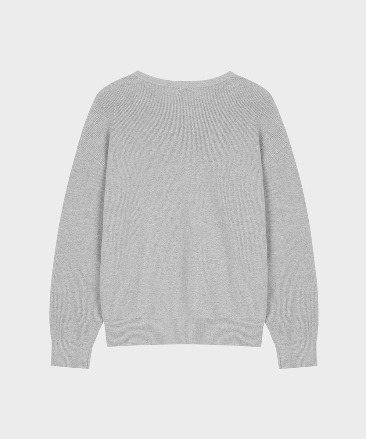 테일던(TAILDERN) Cotton Cashmere Crewneck Sweater Melange