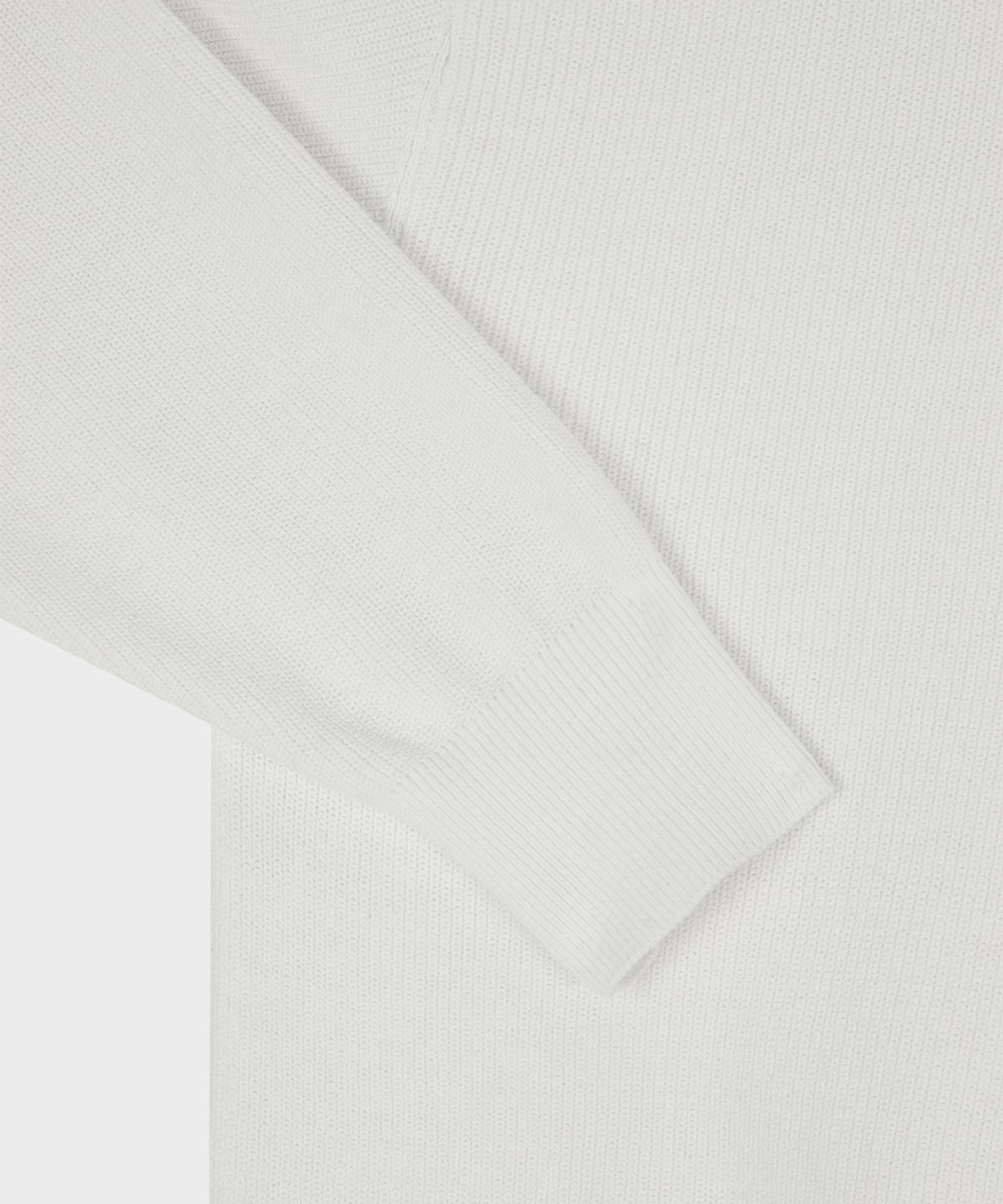 테일던(TAILDERN) Cotton Cashmere Crewneck Sweater White