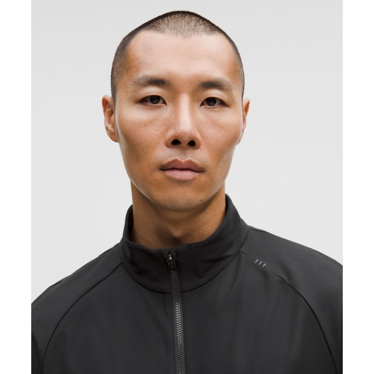룰루레몬(LULULEMON) 니트 웜업 재킷  BLK BLK