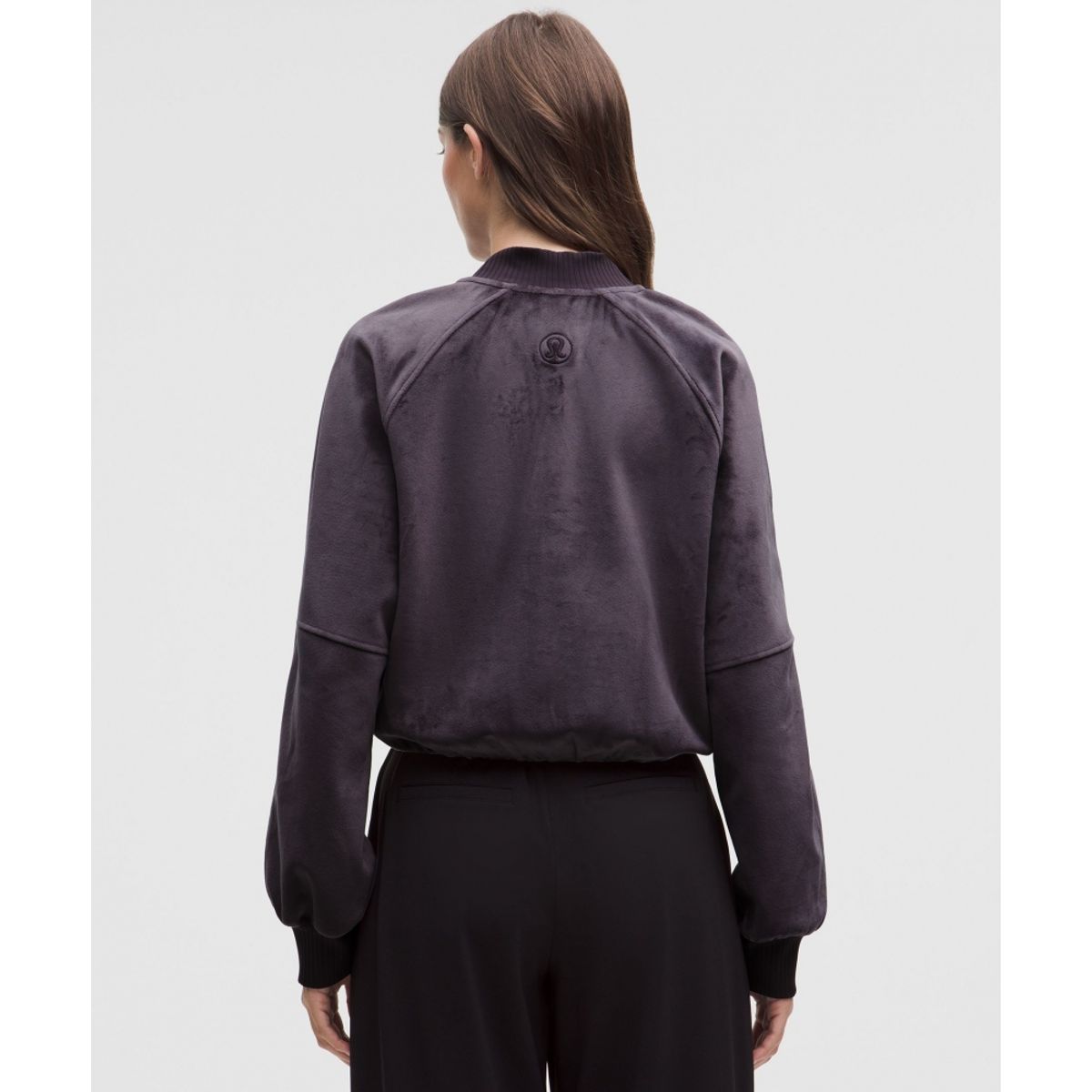 룰루레몬(LULULEMON) 스쿠바 크롭 헨리 풀오버 *벨벳  ARPR