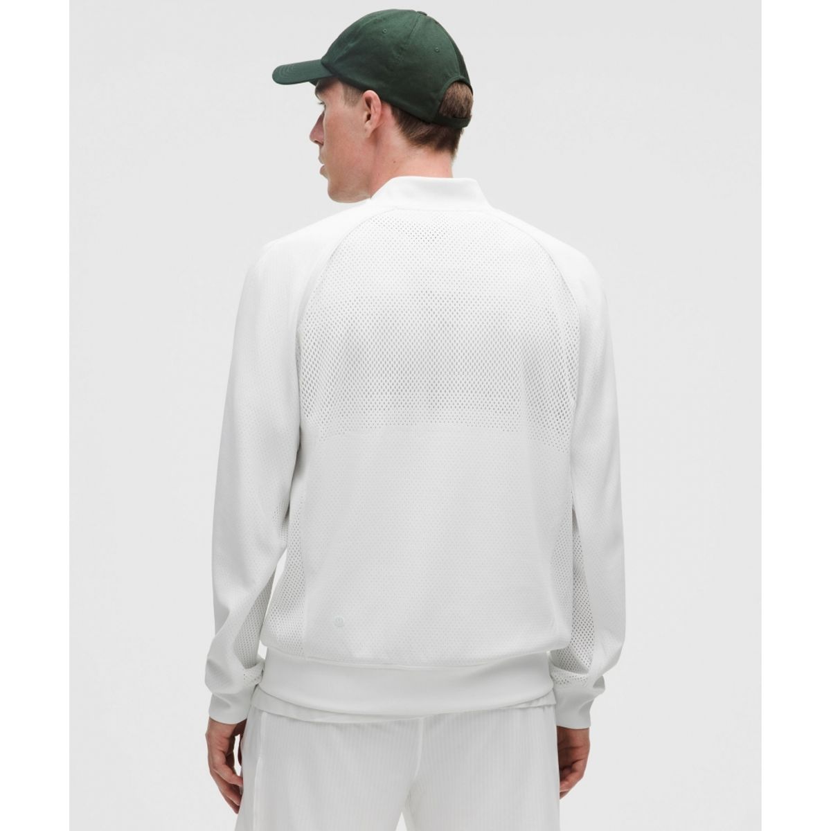 룰루레몬(LULULEMON) 멘즈 엔지니어드 니트 메쉬 테니스 재킷  WHT