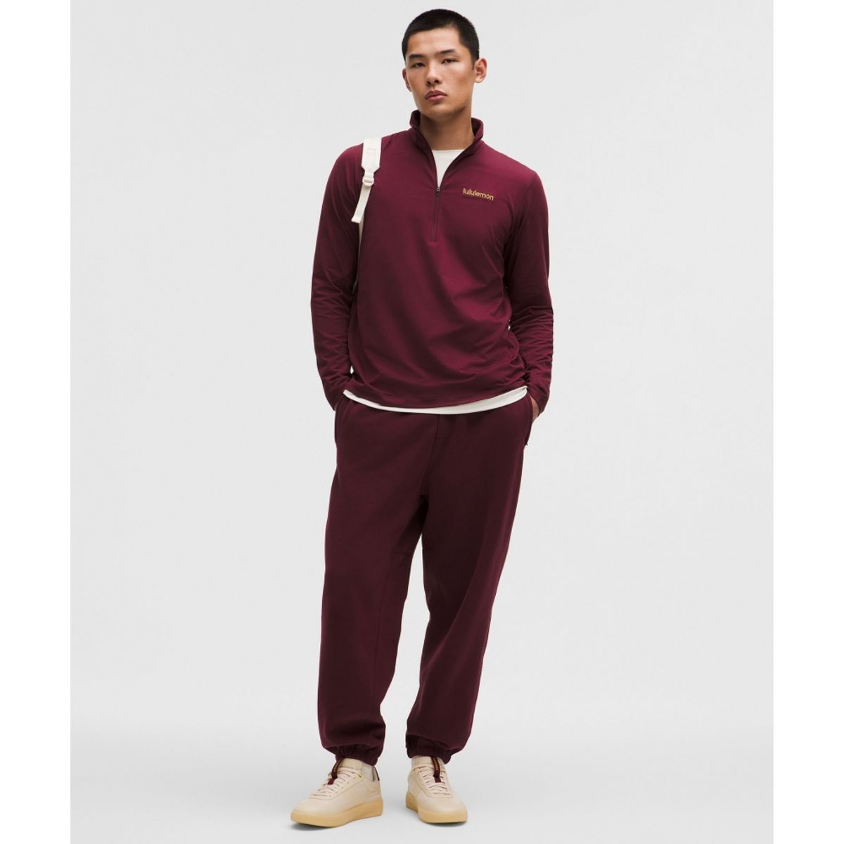 룰루레몬(LULULEMON) 루나 뉴 이어 소프트 저지 하프집  BBAY
