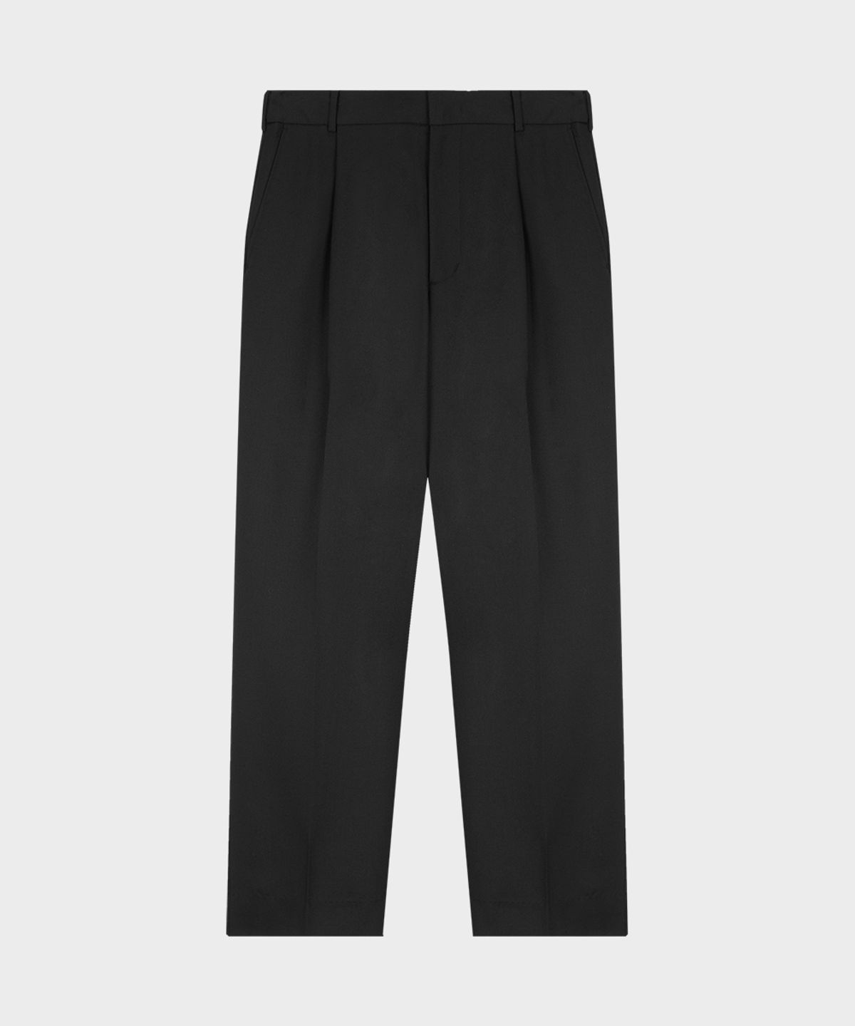 테일던(TAILDERN) Iconic Regular Trousers Black