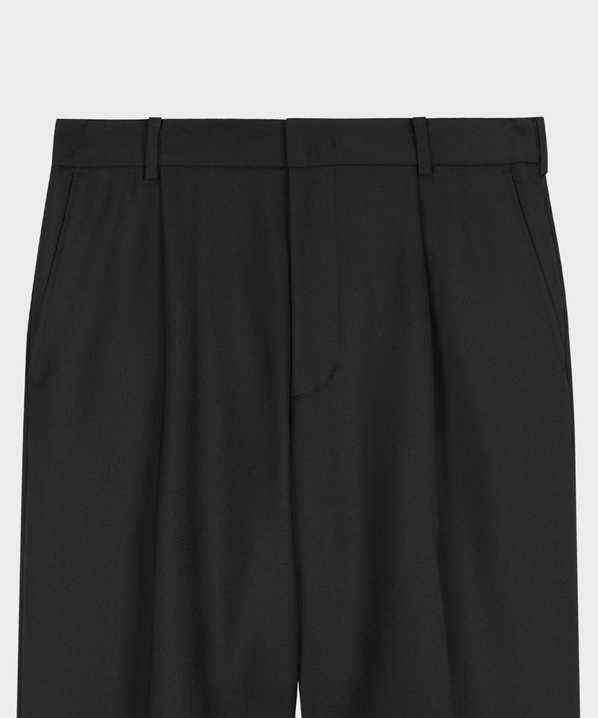 테일던(TAILDERN) Iconic Regular Trousers Black