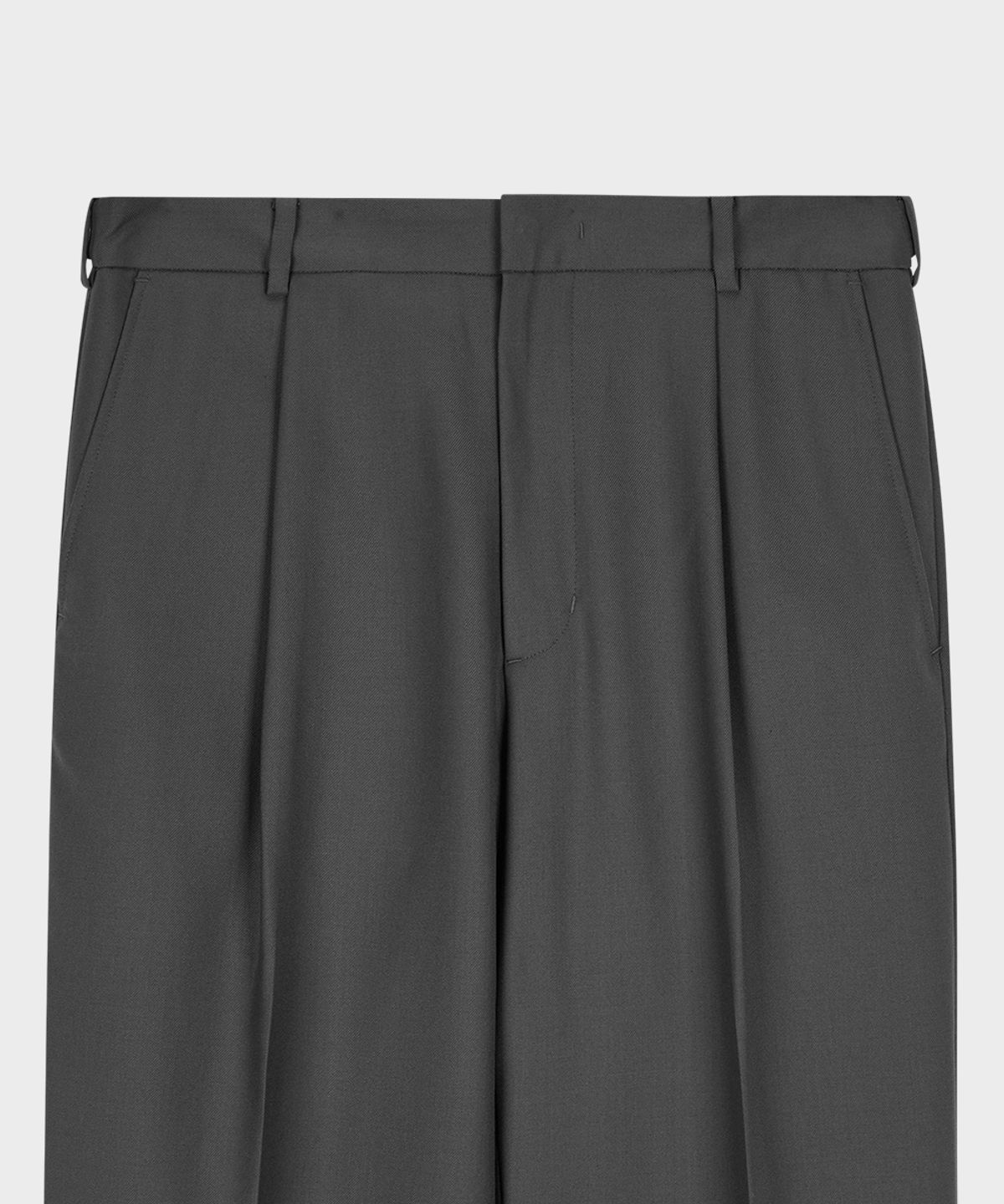 테일던(TAILDERN) Iconic Regular Trousers Grey