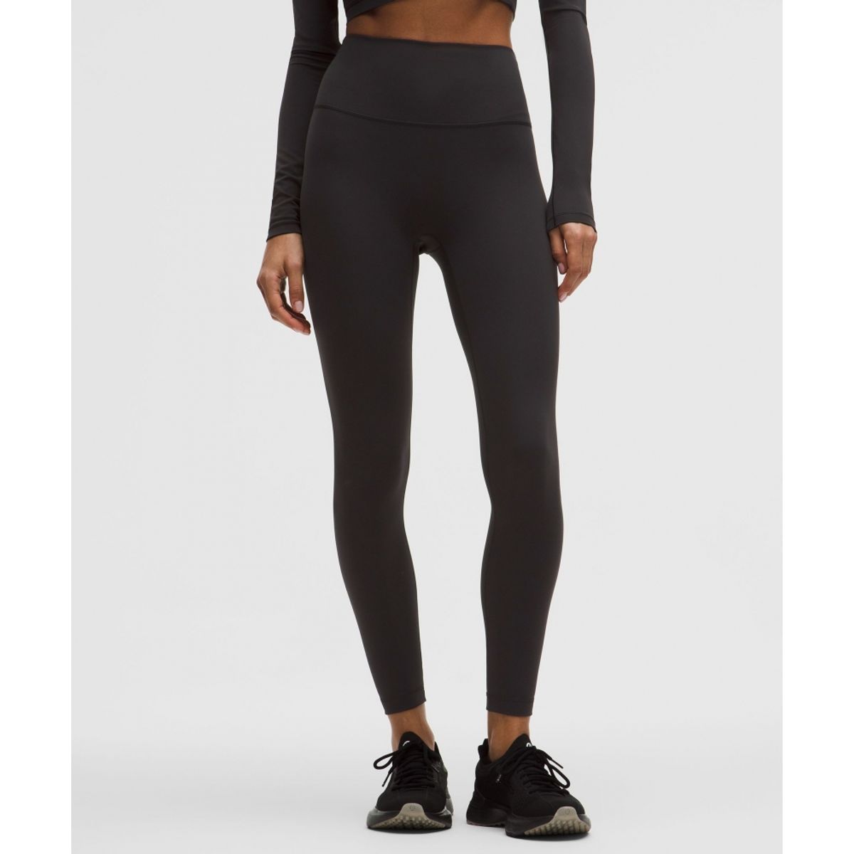 룰루레몬(LULULEMON) 원더 트레인 노라인 하이라이즈 타이츠 25inch  BLK