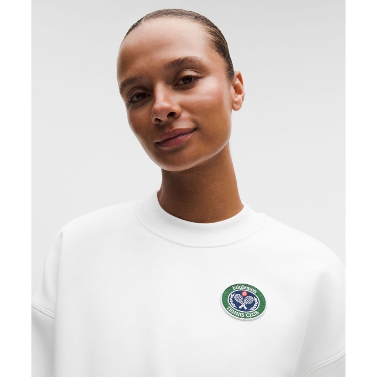 룰루레몬(LULULEMON) 우먼스 빅 코지 울트라 오버사이즈드 풀오버 *테니스 클럽  WHT