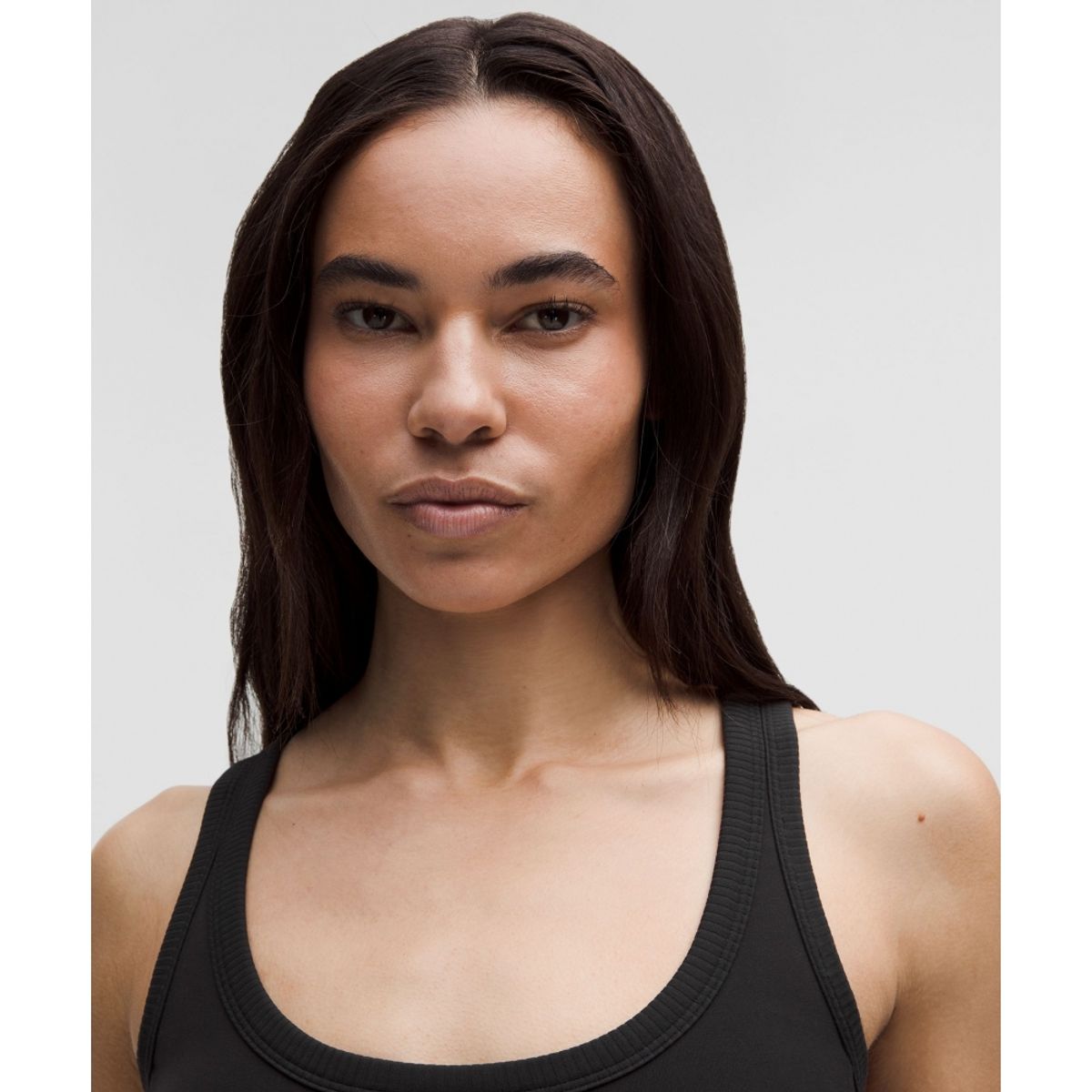 룰루레몬(LULULEMON) 스무드 앤 리브드 Nulu 스쿱넥 탱크탑 *라이트 서포트, B D컵