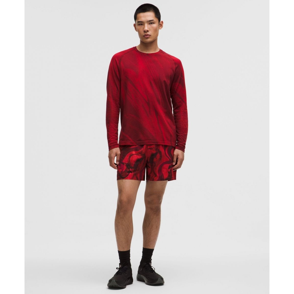 룰루레몬(LULULEMON) 루나 뉴 이어 메탈 벤트 테크 롱슬리브 셔츠  SMXR BBAY