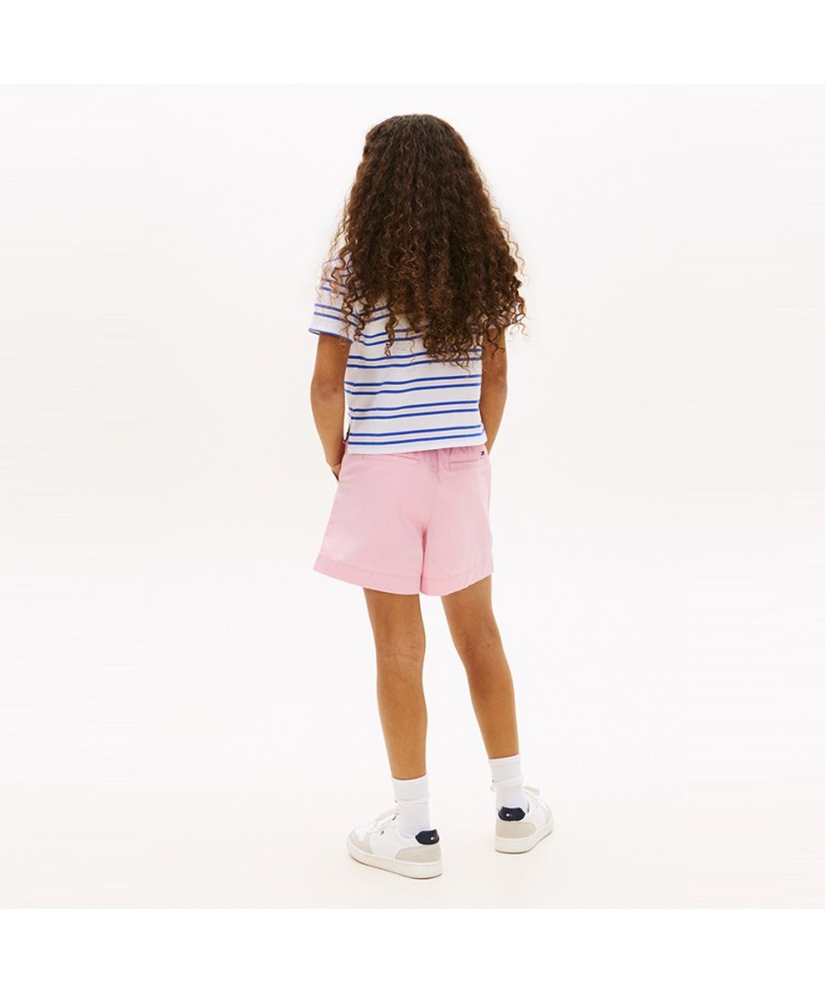 타미힐피거 키즈(TOMMY HILFIGER KIDS) 스트라이프 럭비 폴로 셔츠