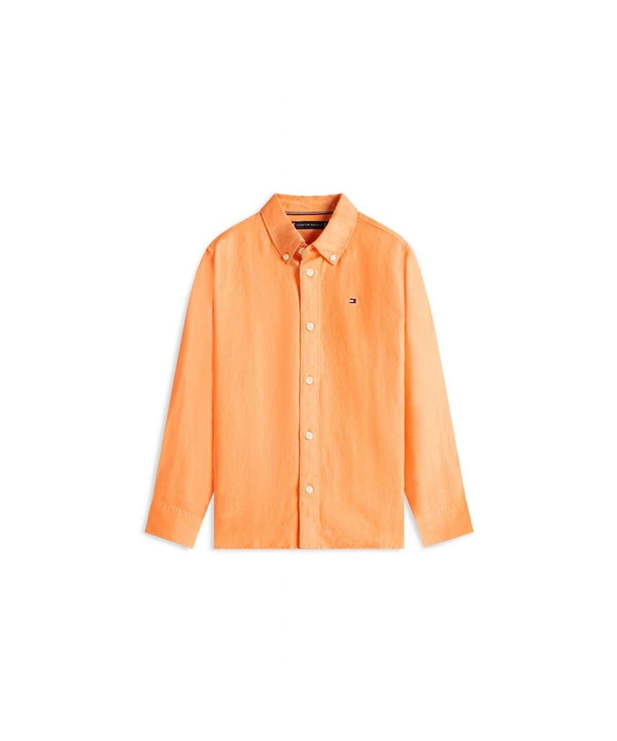 타미힐피거 키즈(TOMMY HILFIGER KIDS) 릴랙스 린넨 블렌드 셔츠