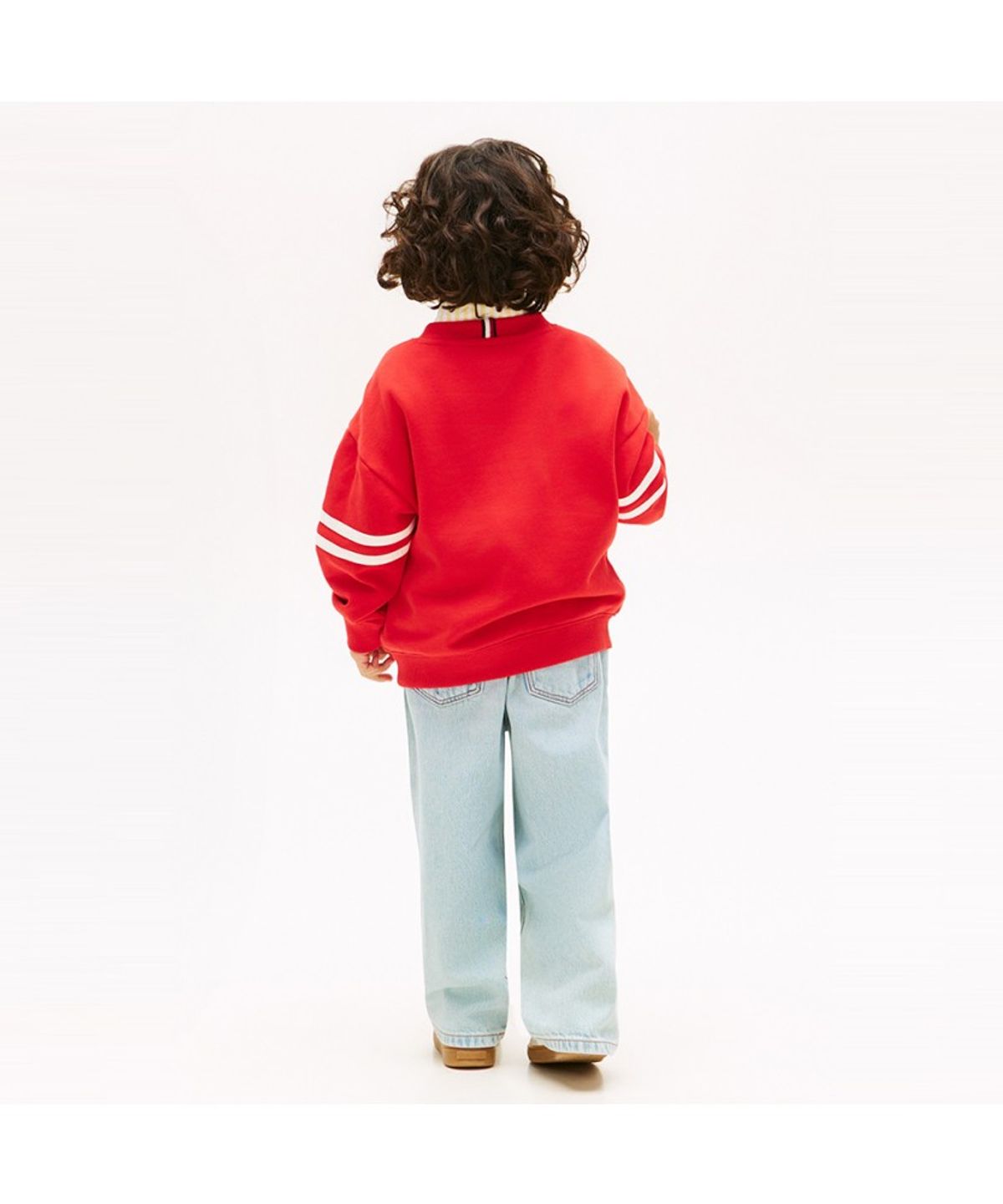 타미힐피거 키즈(TOMMY HILFIGER KIDS) 그래픽 로고 스웨트 셔츠