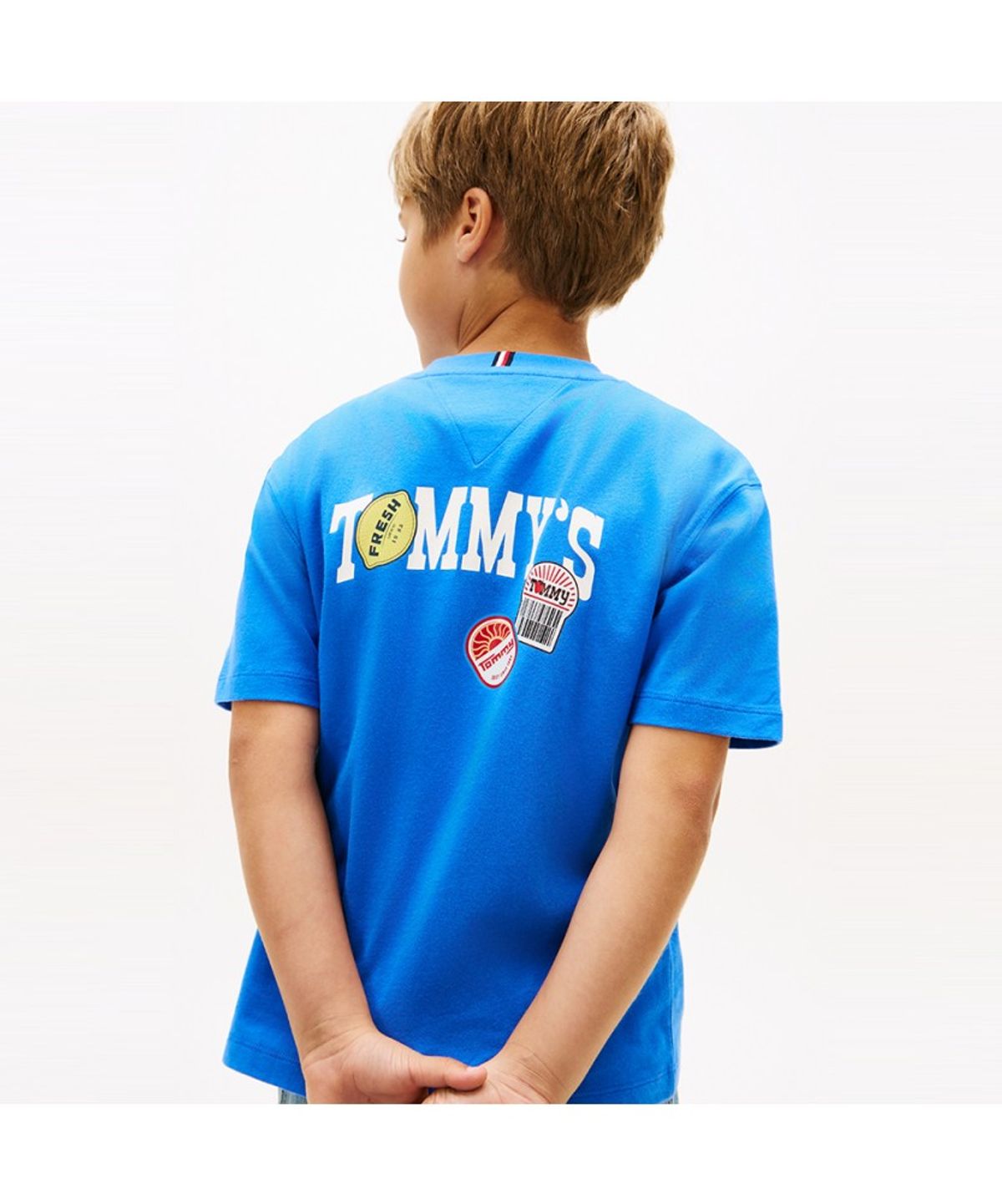 타미힐피거 키즈(TOMMY HILFIGER KIDS) 스티커 그래픽 티셔츠