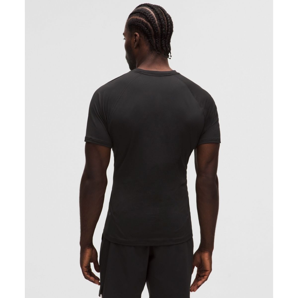 룰루레몬(LULULEMON) 레퍼 숏슬리브 셔츠  BLK