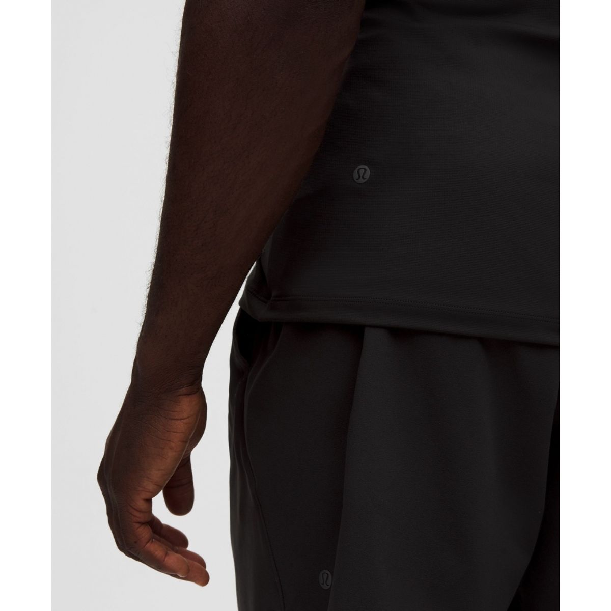 룰루레몬(LULULEMON) 레퍼 숏슬리브 셔츠  BLK